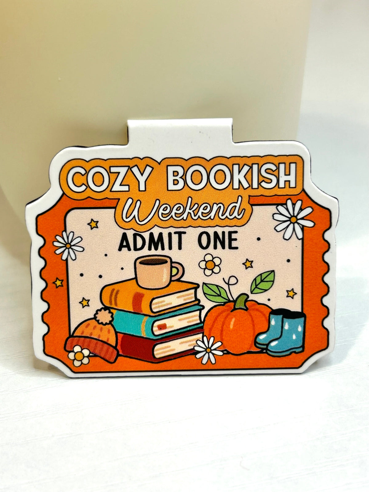 Fall Bookish Magnetic Bookmarks