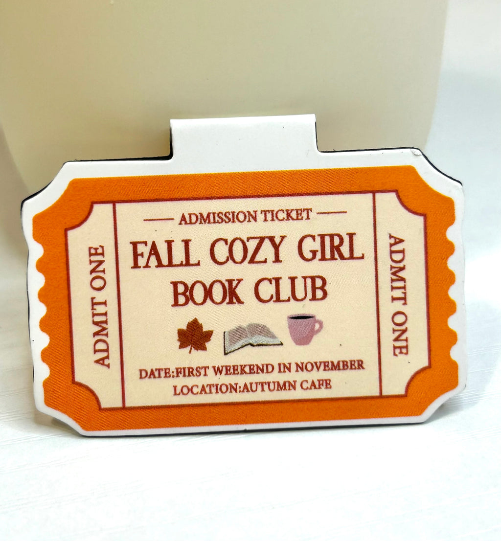 Fall Bookish Magnetic Bookmarks