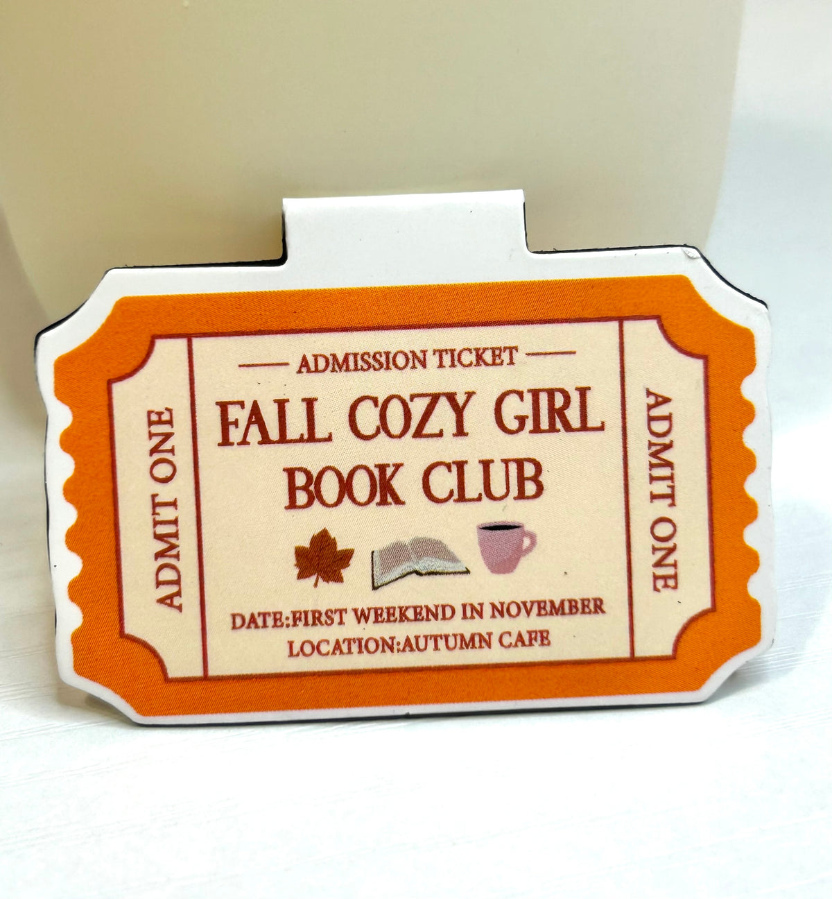 Fall Bookish Magnetic Bookmarks