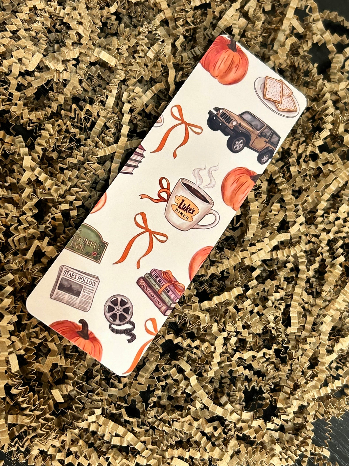 Gilmore Girls Jeep Pattern Bookmark