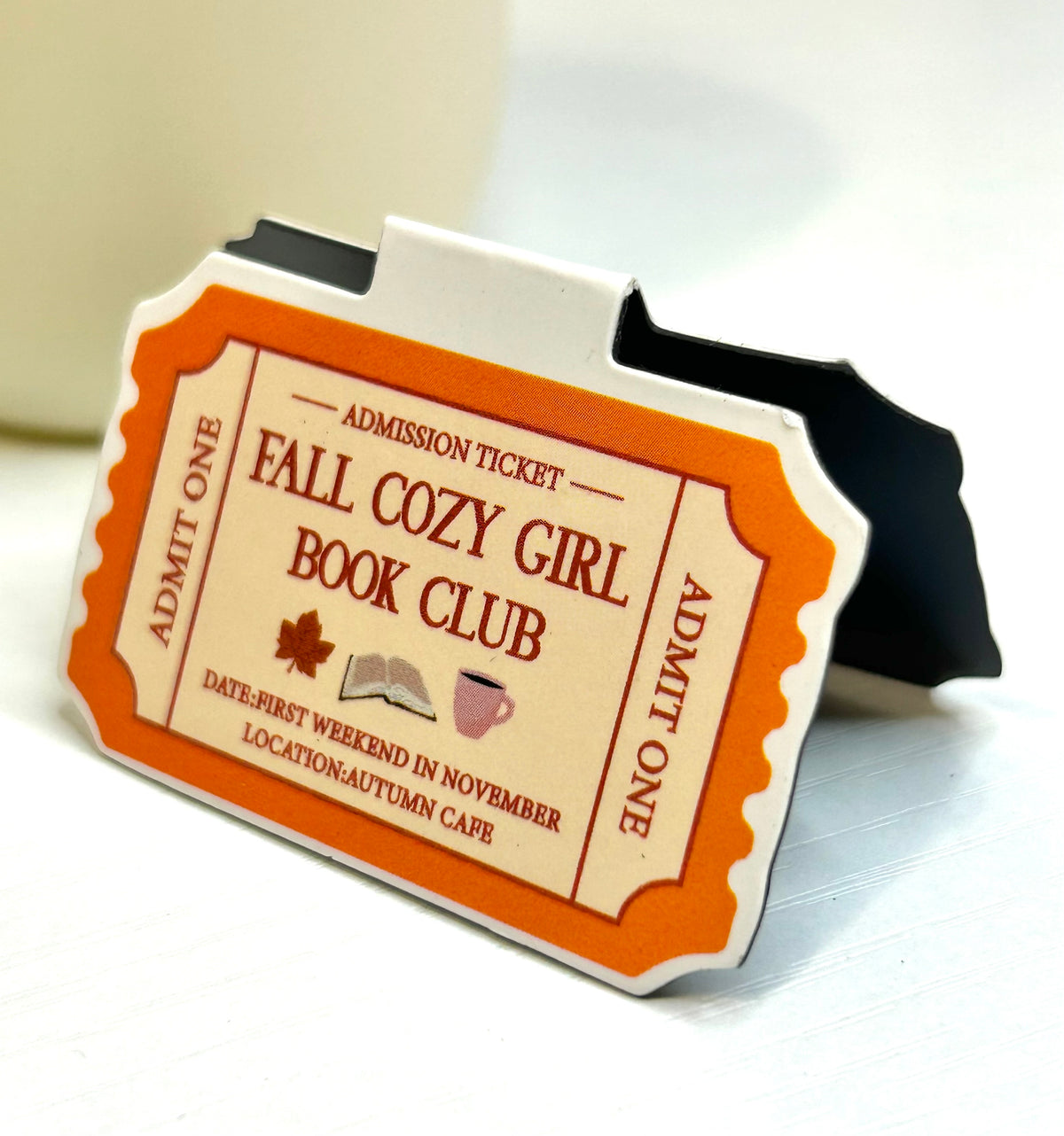 Fall Bookish Magnetic Bookmarks