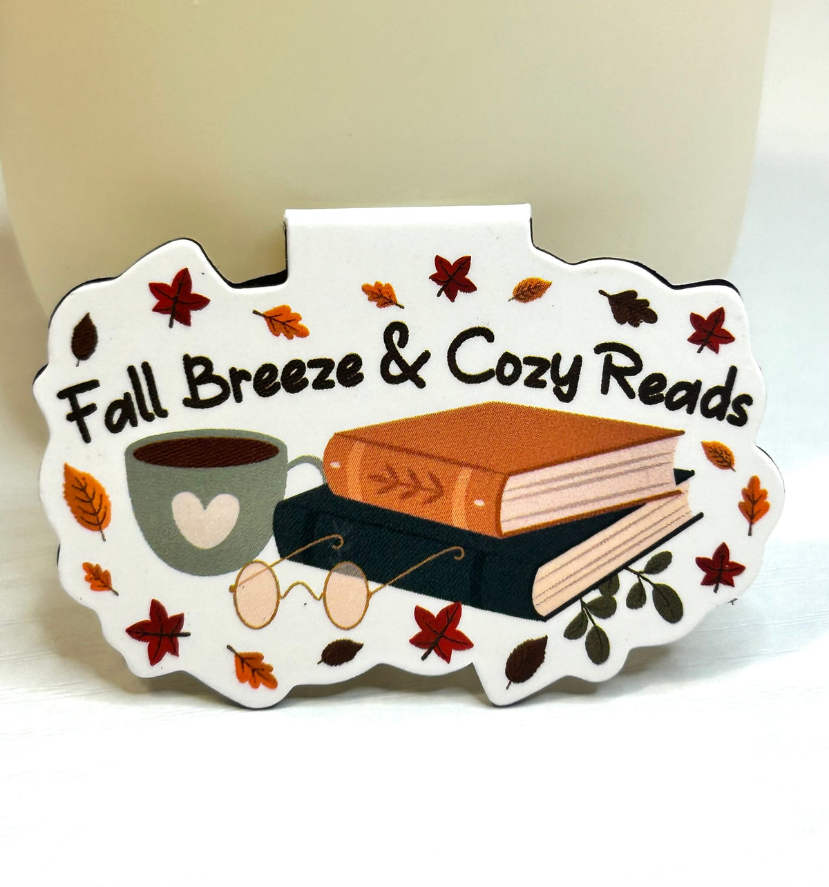 Fall Bookish Magnetic Bookmarks